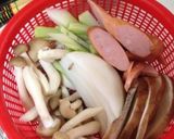 残り野菜で★和風クリームパスタ作り方1写真