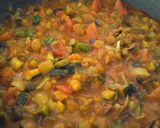 夏野菜カレー～トマトベース☆チーズのせ～作り方10写真