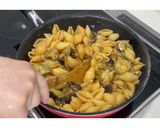 なすとわらびのシェルパスタ★動画あり★作り方16写真