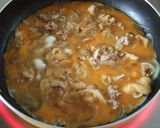 焼肉のたれで簡単☆ガッツリ♪豚・玉・丼♫作り方4写真
