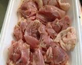 モモ肉のバジルレモン焼き作り方1写真