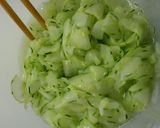 夏バテレス(^^)v胡瓜のチョキチョキ作り方1写真