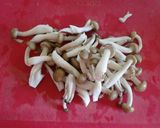 ～秋の香り～薩摩芋としめじの炊き込みご飯作り方1写真