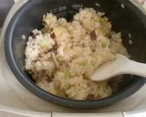 ～秋の香り～薩摩芋としめじの炊き込みご飯作り方3写真