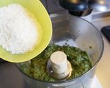 ハムとモロッコいんげんのバジルパスタ作り方2写真