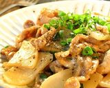 ■豚肉と大根のペッパーにんにく炒め■作り方8写真