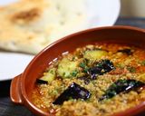 ひき肉と茄子のカレー。作り方16写真