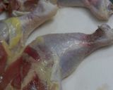 わさびと胡椒とレモン汁でチキンステーキ作り方2写真
