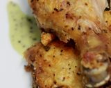 わさびと胡椒とレモン汁でチキンステーキ作り方23写真