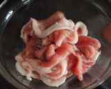 豚もも肉の野菜巻き作り方1写真