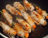 豚もも肉の野菜巻き作り方4写真