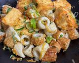 厚揚げとちくわの味噌炒め♪作り方4写真