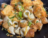 厚揚げとちくわの味噌炒め♪作り方4写真