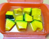 ＊ルクエdeかぼちゃの塩麹めんつゆ煮＊作り方1写真