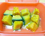 ＊ルクエdeかぼちゃの塩麹めんつゆ煮＊作り方3写真