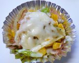 お弁当に♪長ネギとハムのチーズ焼き作り方5写真