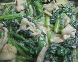 豚肉ほうれん草マヨネーズいため作り方3写真