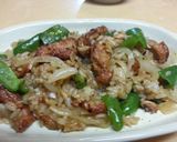 冷凍手羽先とたまねぎの即席醤油焼飯作り方7写真