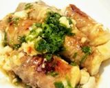 材料こんだけ？豆腐と豚のまきまき焼き作り方6写真