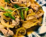 豚こまぎれ肉●あまからすりおろし生姜焼き作り方3写真