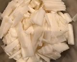 長芋と春菊のにんにく醤油漬け🧄作り方1写真