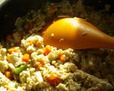 めんつゆで豆腐炒り。作り方7写真