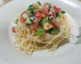 ◇トマトとシラスの冷製パスタ◇作り方6写真