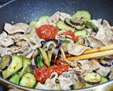 *夏野菜のピリ辛韓国風ラタトゥイユ*作り方3写真