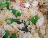 タコ・干しエビ・ちりめんのピリ辛炒飯作り方4写真