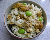 鶏ひき肉・揚げ・ヒジキの混ぜご飯作り方14写真