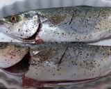 お魚丸ごと★フライパンでチーズ焼き作り方1写真