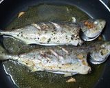 お魚丸ごと★フライパンでチーズ焼き作り方3写真