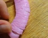 お弁当にかまぼこのお花作り方3写真