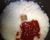 簡単☆炊飯器でオムライスのケチャップご飯作り方1写真