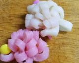 お弁当にかまぼこのお花作り方5写真