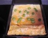 夏にピッタリ♬簡単枝豆入りだし巻き玉子作り方6写真