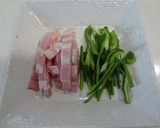 超簡単☆塩焼きうどん作り方1写真