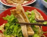 にんにく味噌漬け豚肉のサラダ作り方5写真