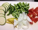 鶏と夏野菜のバルサミコ酢炒め作り方3写真