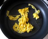 トマトとブロッコリーのシンプル卵炒め作り方3写真