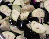 簡単♪ しそ入りなすの味噌炒め作り方1写真