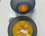 【残り物活用】おかずカレー卵そうめん作り方1写真