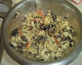 余りのひじき煮で簡単袋煮★作り方4写真
