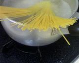簡単☆たたき梅と納豆のパスタ作り方3写真