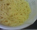 簡単☆たたき梅と納豆のパスタ作り方6写真