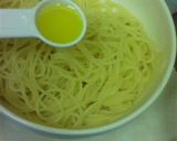 簡単☆たたき梅と納豆のパスタ作り方7写真