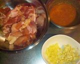鶏もも肉の酢味噌炒め作り方1写真