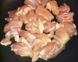 鶏もも肉の酢味噌炒め作り方2写真