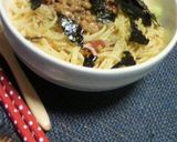 簡単☆たたき梅と納豆のパスタ作り方11写真