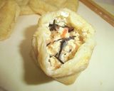 余りのひじき煮で簡単袋煮★作り方5写真